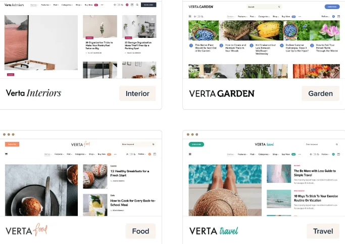 Verta - Multi-Concept WordPress Theme